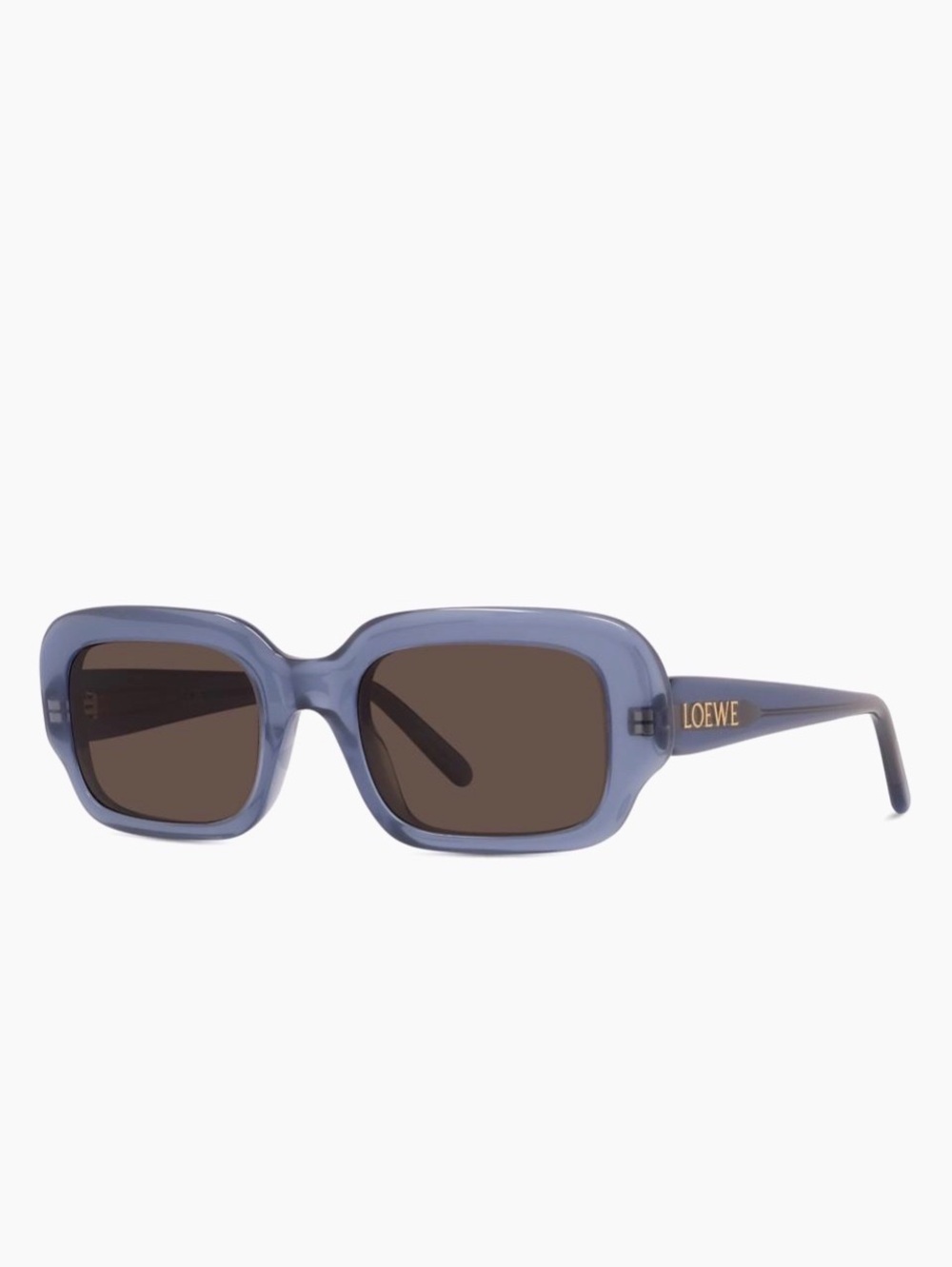 Loewe Slim 54MM Rectangular Sunglasses Blue